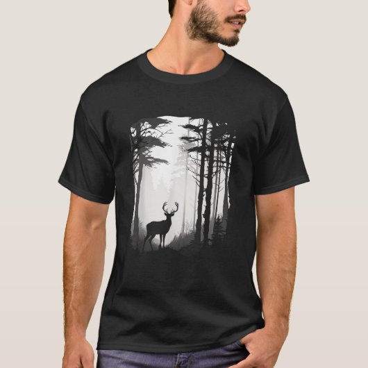 Wildnis Rehwald T-Shirt (Vorderseite)
