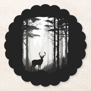 Wildnis Rotwild Untersetzer