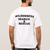 Wildnis SAR T-Shirt (Rückseite)