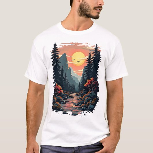 Wildnis Serenity T-Shirt (Vorderseite)