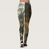 Wildnis-Strom-Wald ganz über Druck-Leggings Leggings (Rückseite)