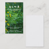 Wildnis Visitenkarte (Vorne/Hinten)