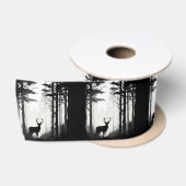 Wildnis von Deer Forest Satinband (Spule)