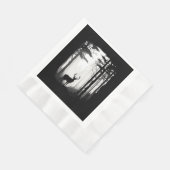Wildnis von Deer Forest Serviette (Ecke)