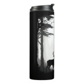 Wildnis von Deer Forest Thermosbecher (Nach links gedreht)
