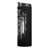 Wildnis von Deer Forest Thermosbecher (Nach rechts gedreht)