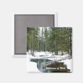 Wildnis von Utah Magnet (Vorderseite/Rückseite)