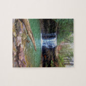 Wildnisappalachian-Wasserfall Puzzle (Horizontal)