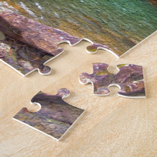 Wildnisappalachian-Wasserfall Puzzle (Seite)