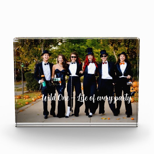 #WildOne-LifeofeverypartyFotoBlock Fotoblock (Vorderseite)