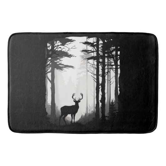 Wildpark Deer Forest Badematte (Vorderseite)