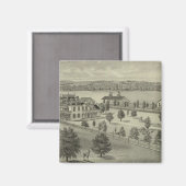 Wildpark Place Farm, Strong City, Kansas Magnet (Vorderseite/Rückseite)