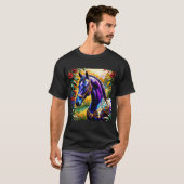Wildpferd #6 T-Shirt (Vorne ganz)