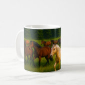 Wildpferd kaffeetasse (Vorderseite Links)