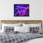 Wildpferd Leinwanddruck (Insitu (Schlafzimmer))