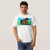 Wildpferd  T-Shirt (Vorne ganz)