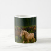 Wildpferd-Wald Kaffeetasse (Mittel)