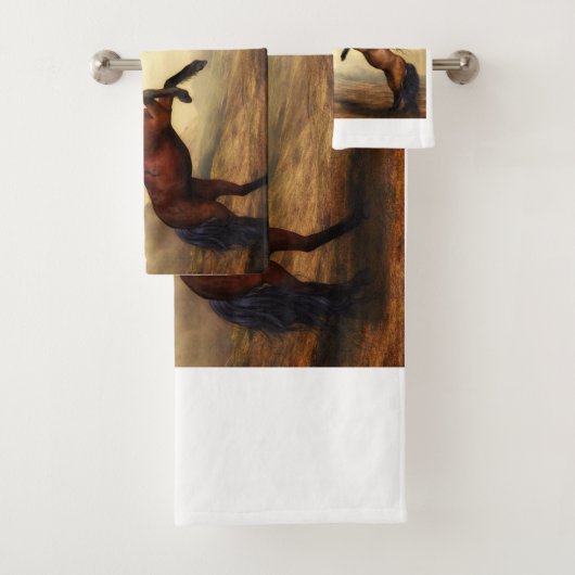 Wildpferde Badhandtuch Set (Insitu)