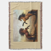 Wildpferde Decke (Vorderseite Vertikal)