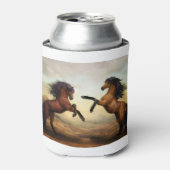 Wildpferde Dosenkühler (Kanne Vorderseite)