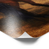 Wildpferde Fotodruck (Ecke)