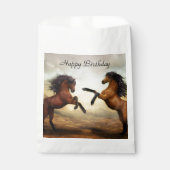 Wildpferde Geschenktütchen (Vorderseite)