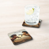 Wildpferde Getränkeuntersetzer (Rechte Seite)