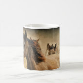 Wildpferde Kaffeetasse (Mittel)