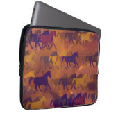 Wildpferde Laptopschutzhülle (Vorne Rechts)