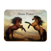 Wildpferde magnet (Horizontal)