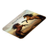 Wildpferde magnet (Linke Seite)