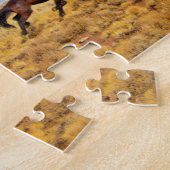 Wildpferde mit Regenbogen Puzzle (Seite)