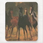 Wildpferde Mousepad (Vorne)