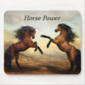 Wildpferde Mousepad (Vorne)