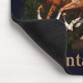 Wildpferde Mousepad (Ecke)