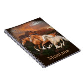 Wildpferde Notizblock (Rechte Seite)