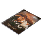 Wildpferde Notizblock (Linke Seite)