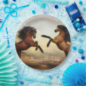 Wildpferde Pappteller (Party)