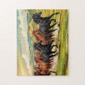 Wildpferde Puzzle (Vertikal)