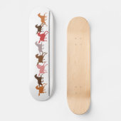 Wildpferde Skateboard (Vorderseite)