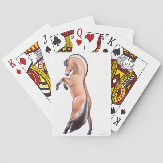 Wildpferde Spielkarten (Rückseite)