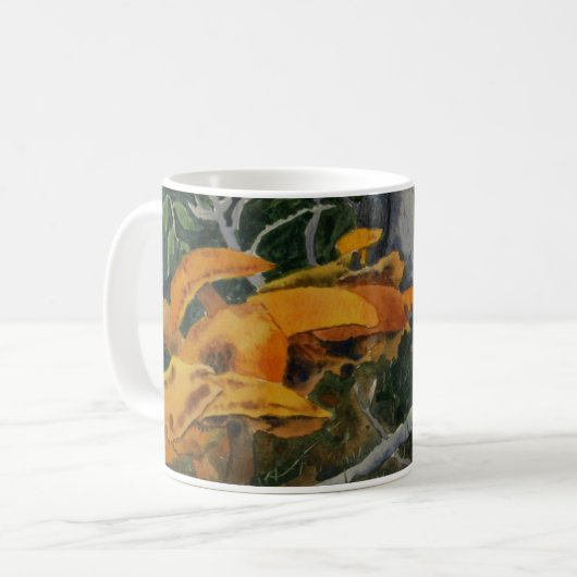 Wildpilz, Toadstool in Wäldern Kaffeetasse (Vorderseite Links)