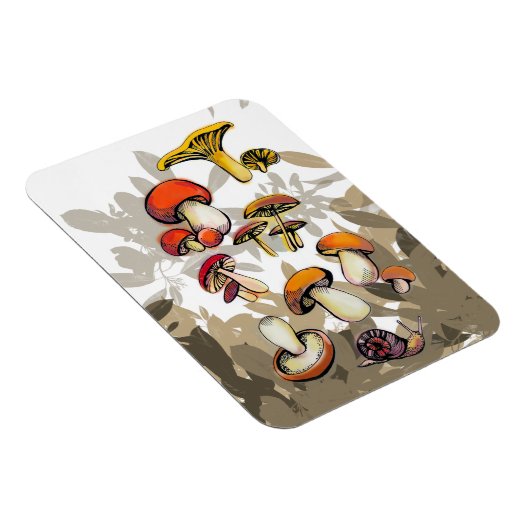 Wildpilze Magnet (Rechte Seite)