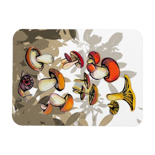 Wildpilze Magnet (Horizontal)