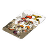 Wildpilze Magnet (Linke Seite)