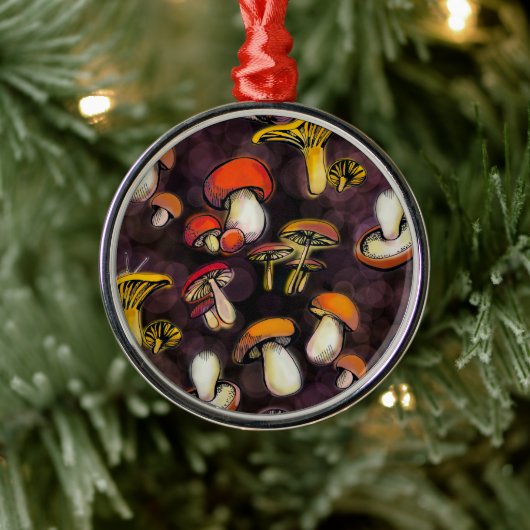 Wildpilze Ornament Aus Metall (Baum)