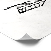 Wildposter bleibe poster (Ecke)