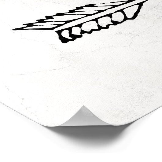 Wildposter bleibe poster (Ecke)