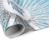 Wildrad des White Pacific Park Geschenkpapier (Rolleneckpunkt)