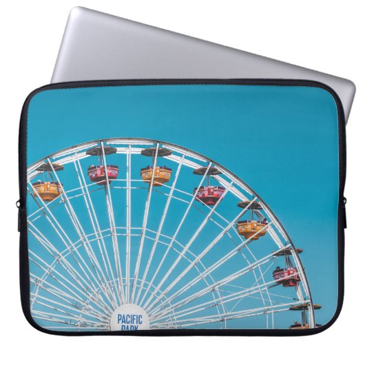 Wildrad des White Pacific Park Laptopschutzhülle (Vorderseite)